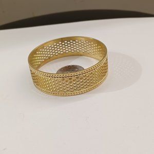 Gold plated Brazilian Gold bangle